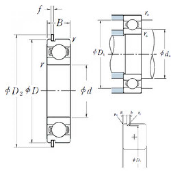 Bearing BEARING BALL 6205 25X52X15 DIN 625 MEXICO PUEBLA online catalog 62/28NR  NSK    #5 image