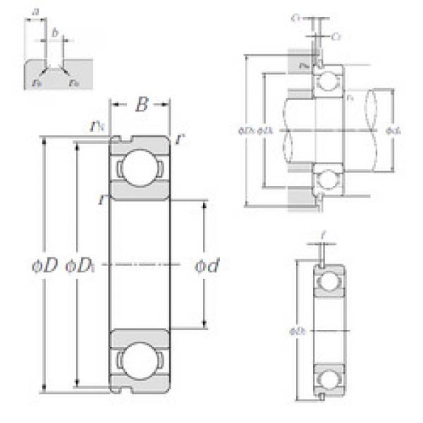 Bearing BEARING UNIT UCF209 45 NSK online catalog 6217NR  NTN    #5 image