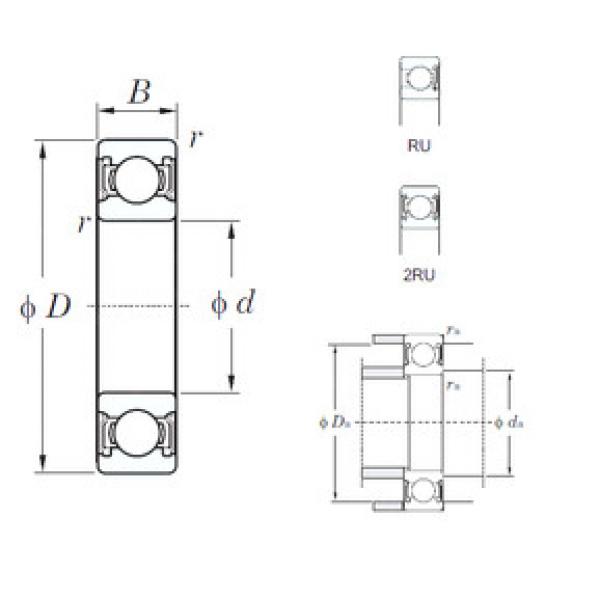 Bearing BEARING BALL 6205 25X52X15 DIN 625 MEXICO PUEBLA online catalog 62/22-2RU  KOYO    #5 image