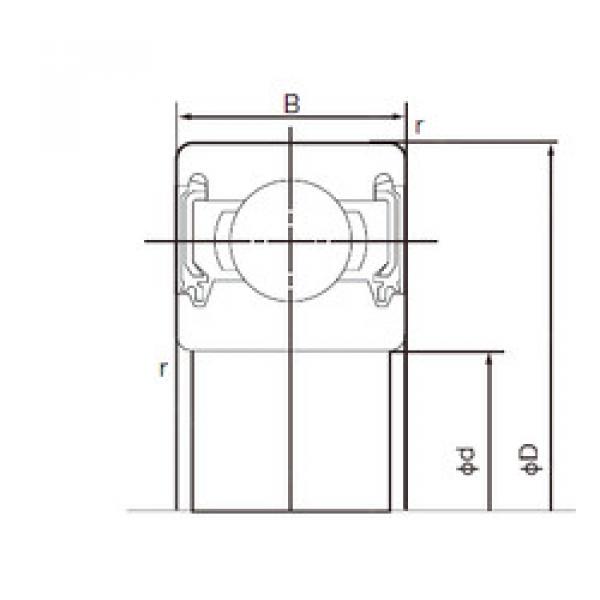 Bearing BEARING BALL 6205 25X52X15 DIN 625 MEXICO PUEBLA online catalog 6208-2NKE  NACHI    #5 image