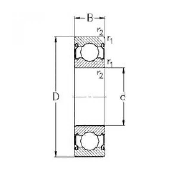 Bearing NTN ROTATION ENCODER BEARINGS 6208 online catalog 634-2Z  NKE    #5 image