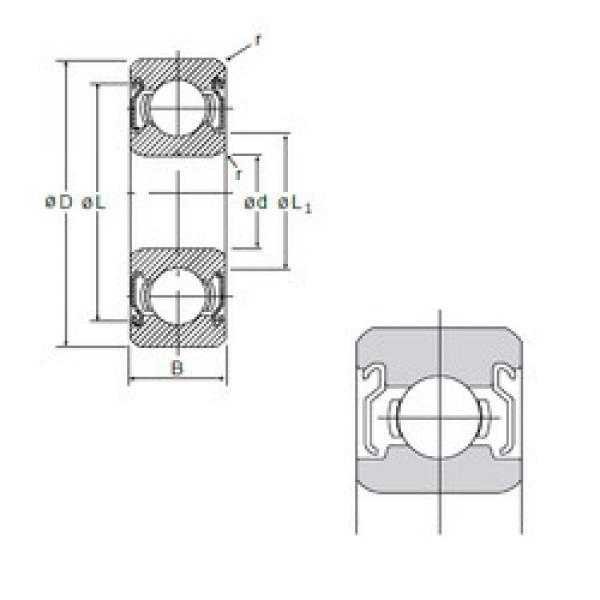 Bearing catalog 608ZZ NMB #1 image