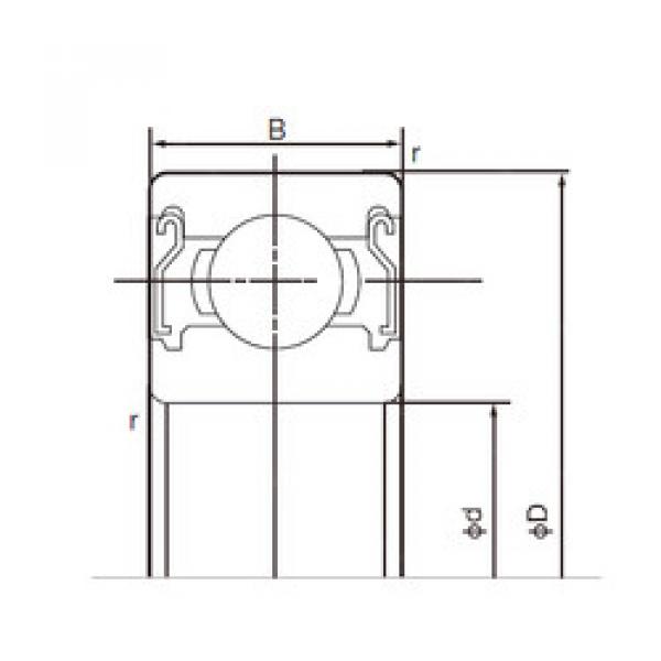 Bearing catalog 6000ZZE NACHI #1 image