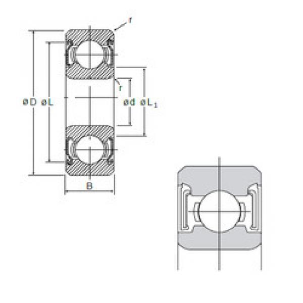 Bearing JUAL BEARING NTN 6304 ZZ online catalog 629SS  NMB    #5 image