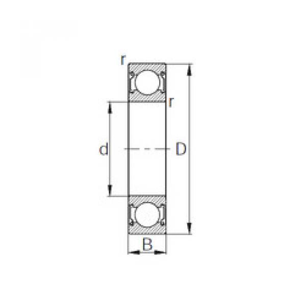 Bearing FAG BEARING DIMENSION STANDARD online catalog 6311ZZ  KBC    #5 image