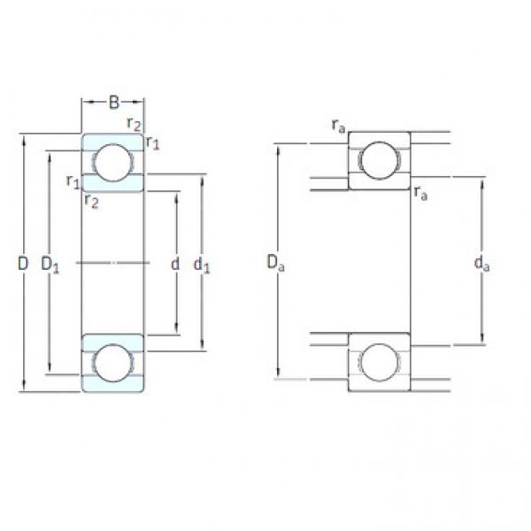 Bearing BEARING SKF GE 40 TXE 2RS online catalog 6202-2RSLTN9/HC5C3WT  SKF    #5 image