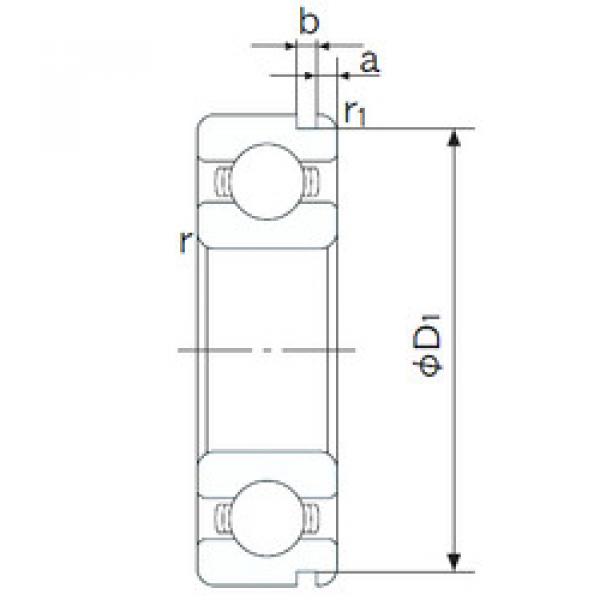 Bearing BEARING UNIT UCF209 45 NSK online catalog 6317N  NACHI    #5 image