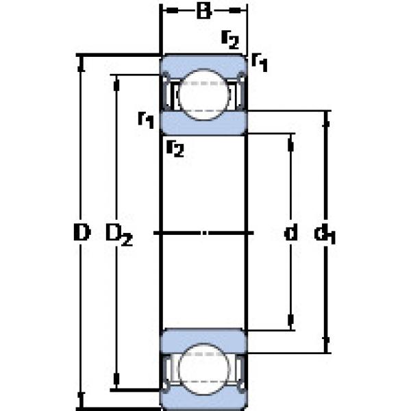 Bearing INA SPHERICAL PLAIN BEARINGS GE LO online catalog 6312-2Z/VA208  SKF    #5 image