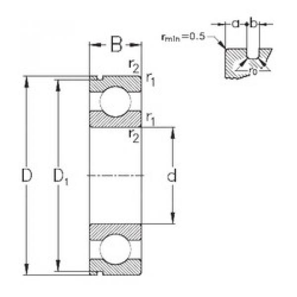 Bearing BALL BEARING 6010 ZZ SKF online catalog 6314-N  NKE    #5 image