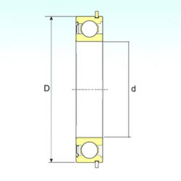 Bearing BEARING BALL 6205 25X52X15 DIN 625 MEXICO PUEBLA online catalog 6313-ZNR  ISB    #5 image