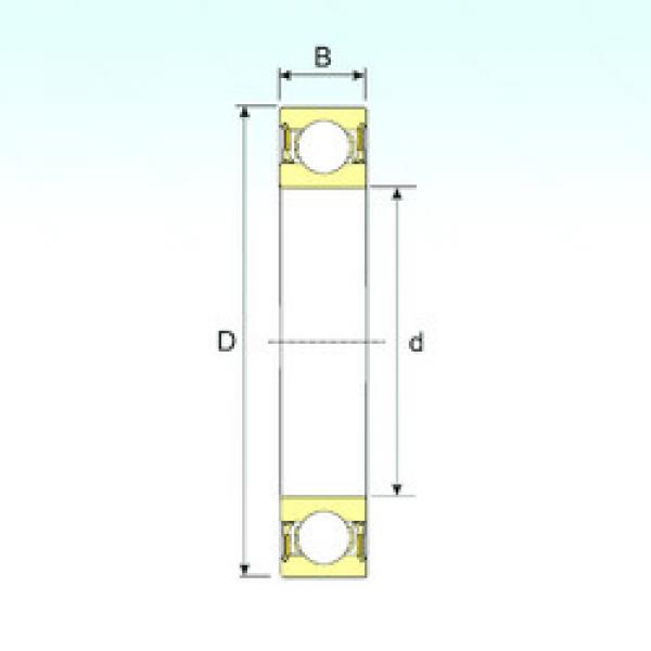 Bearing 13889 TIMKEN BEARING online catalog 6305-2RZ  ISB    #5 image