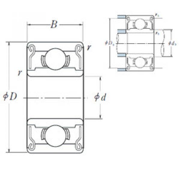 Bearing ABB WEG SKF DISTRIBUTORS online catalog 626ZZ  ISO    #5 image