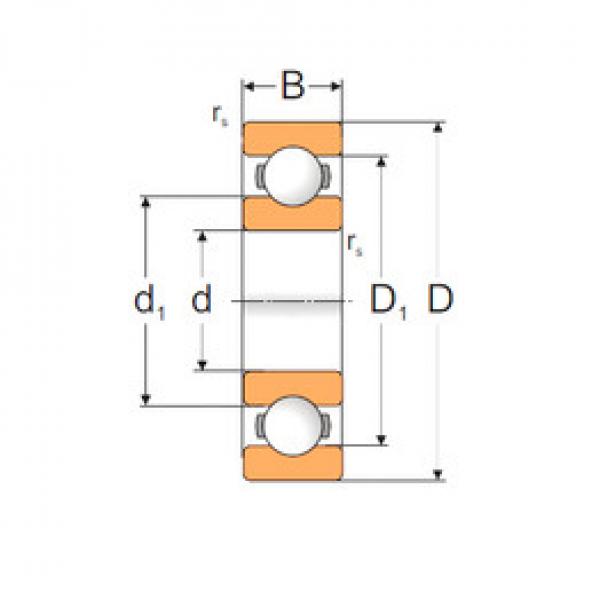 Bearing BEARING SKF GE 40 TXE 2RS online catalog 6203P  MPZ    #5 image