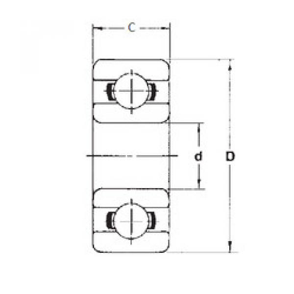 Bearing 2003 NISSAN 350Z REAR WHEEL BEARING TIMKEN online catalog 629  FBJ    #5 image