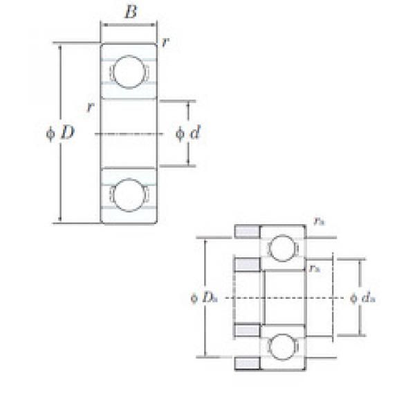 Bearing BALL BEARING 6010 ZZ SKF online catalog 633  KOYO    #5 image