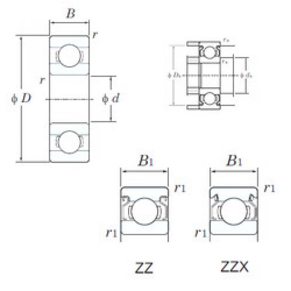 Bearing BEARING BALL 6205 25X52X15 DIN 625 MEXICO PUEBLA online catalog 624ZZ  KOYO    #5 image