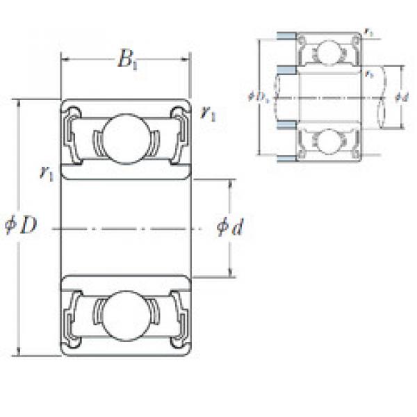 Bearing catalog 605 DD NSK #1 image