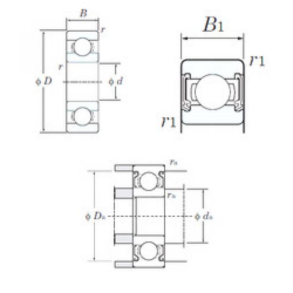 Bearing catalog 607-2RD KOYO #1 image