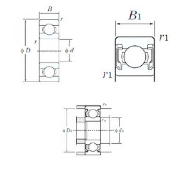 Bearing 2003 NISSAN 350Z REAR WHEEL BEARING TIMKEN online catalog 624-2RU  KOYO    #5 image