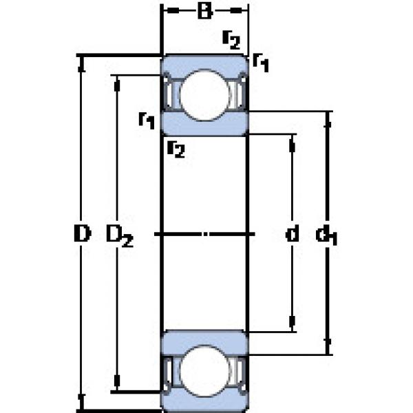 Bearing SKF AKSIAL BEARING CALCULATION PDF online catalog 6305-2Z/VA228  SKF    #5 image