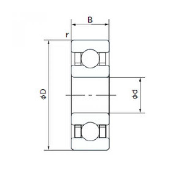 Bearing FAG BEARING DIMENSION STANDARD online catalog 6219T  NACHI    #5 image