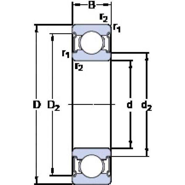 Bearing export D/W  R188-2Z  SKF   #5 image