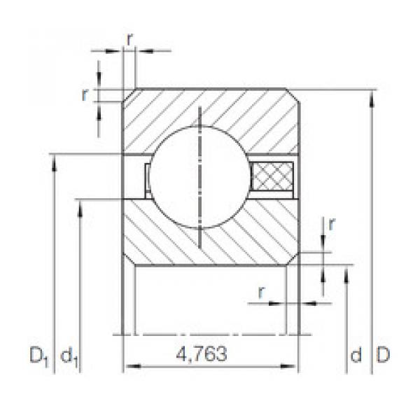 Bearing export CSCAA  010  TN  INA  #5 image