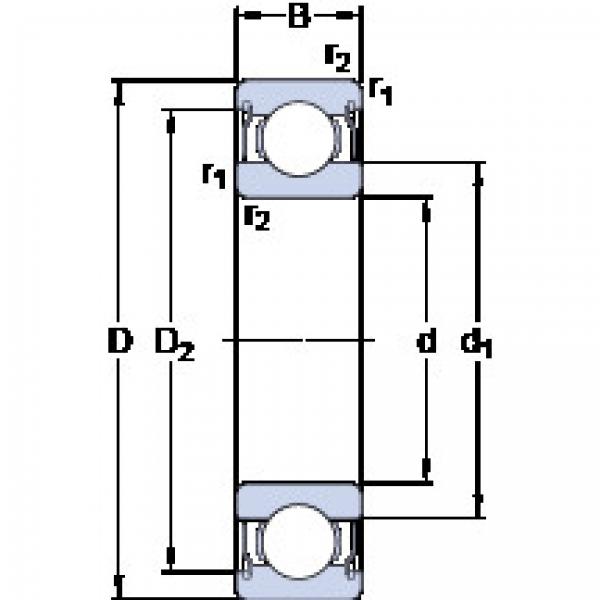 Bearing export D/W  ER1458-2ZS  SKF   #5 image