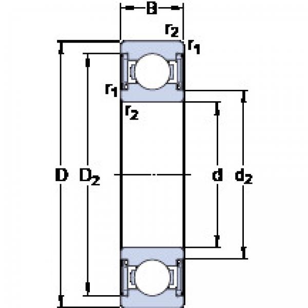 Bearing export D/W  R10-2RS1  SKF   #5 image