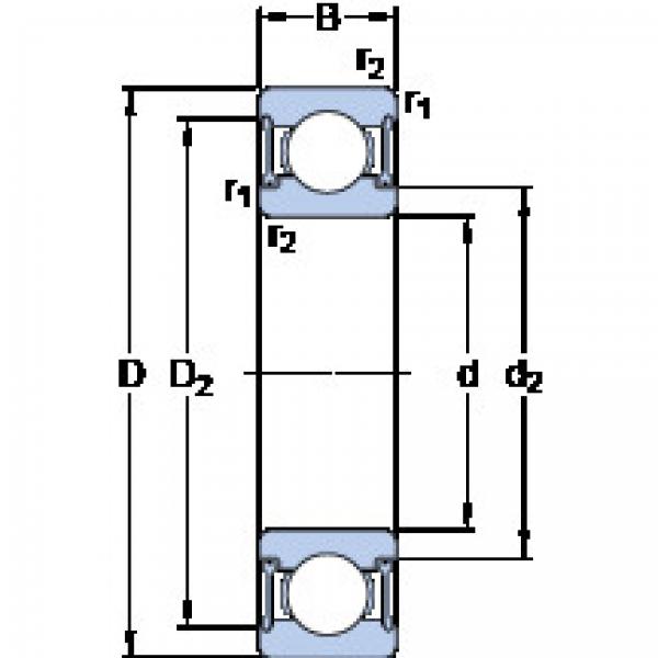 Bearing export D/W  R4A-2RZ  SKF   #5 image