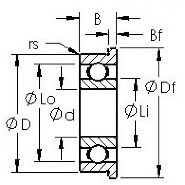 Bearing Original Brand SFR166  AST    #5 image