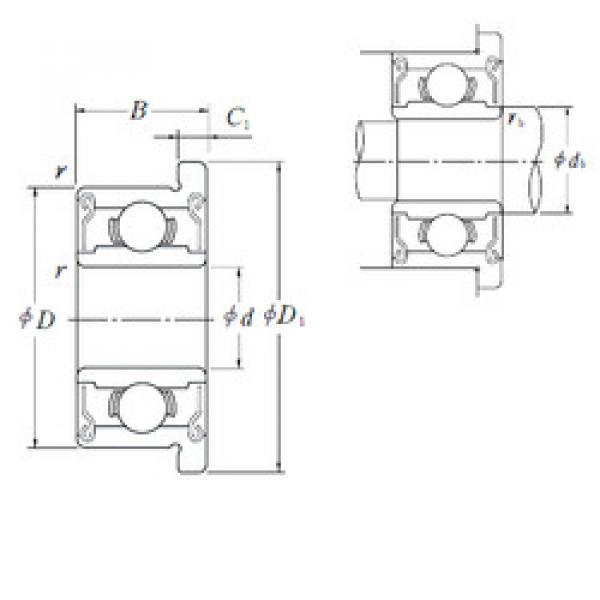 Bearing export F624ZZ  ISO    #5 image