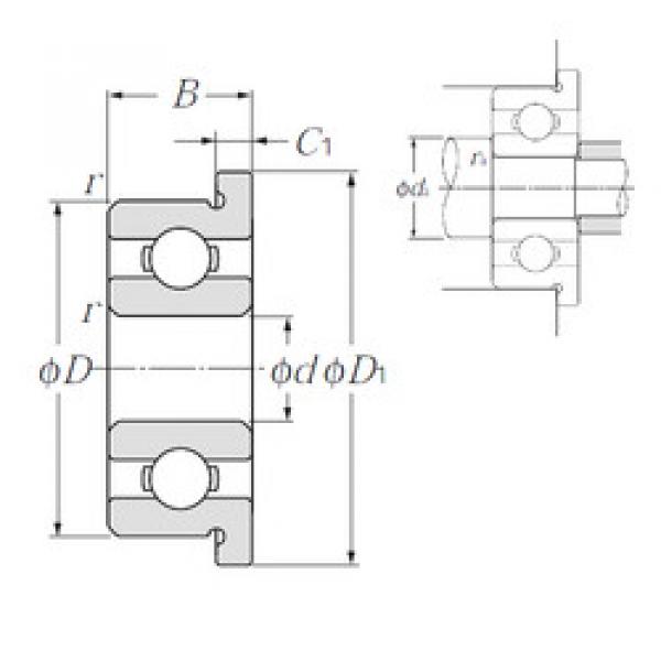 Bearing export FL60/1,5  NTN    #5 image