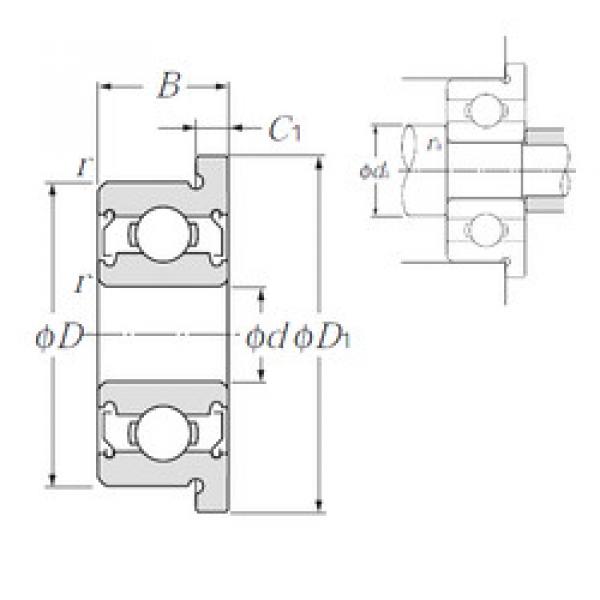 Bearing export FL60/1,5ZZA  NTN    #5 image