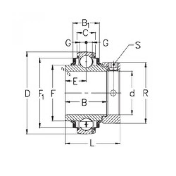 Bearing export GE20-KRRB  NKE    #5 image