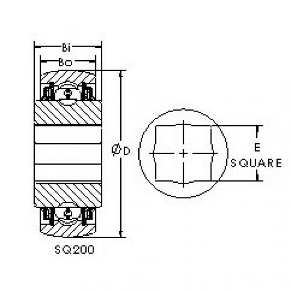 Bearing Original Brand GSQ208-100A  AST    #5 image