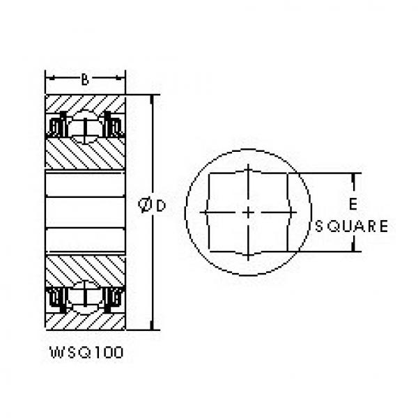 Bearing Original Brand GWSQ110-102  AST    #5 image