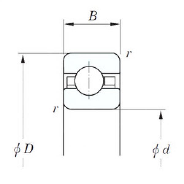 Bearing Original Brand KAC025  KOYO    #5 image