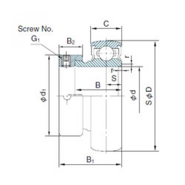 Bearing Original Brand KH202AE  NACHI    #5 image