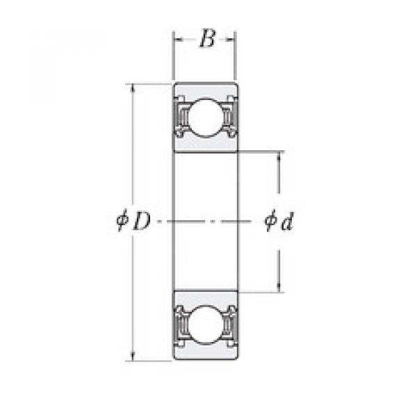 Bearing Original Brand KLNJ1-2RS  RHP    #5 image