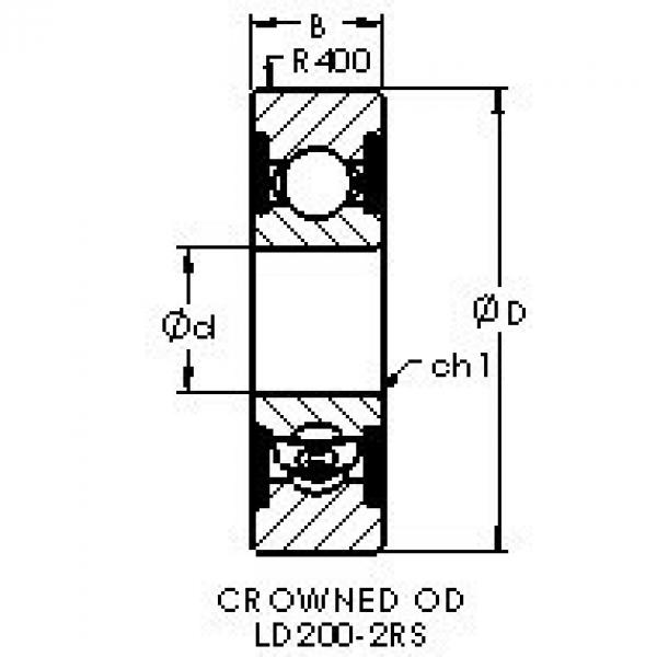 Bearing Original Brand LD200-2RS  AST    #5 image