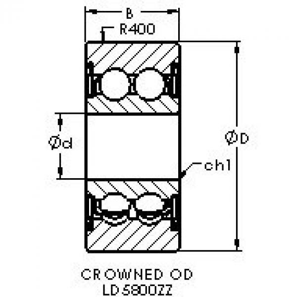 Bearing Original Brand LD5800ZZ  AST    #5 image