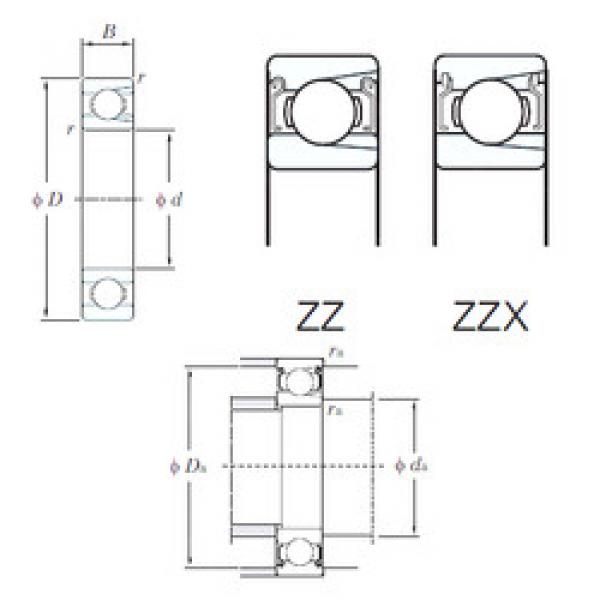 Bearing Original Brand M6207ZZ  KOYO    #5 image