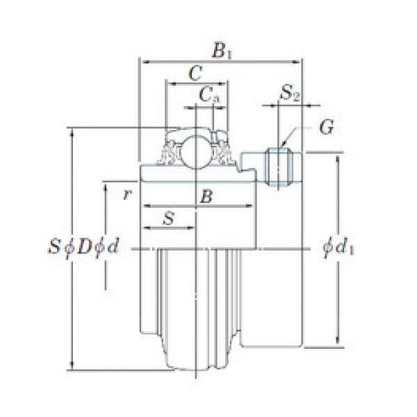 Bearing Original Brand NA206-18  KOYO    #5 image