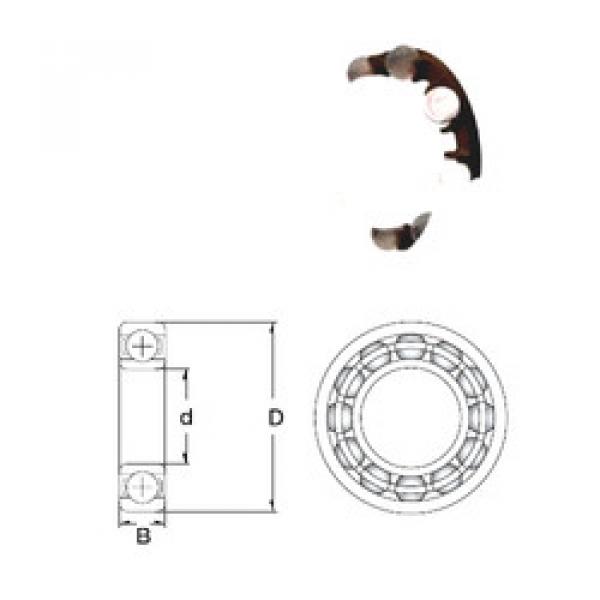 Bearing Original Brand P6001-SB  ZEN    #5 image