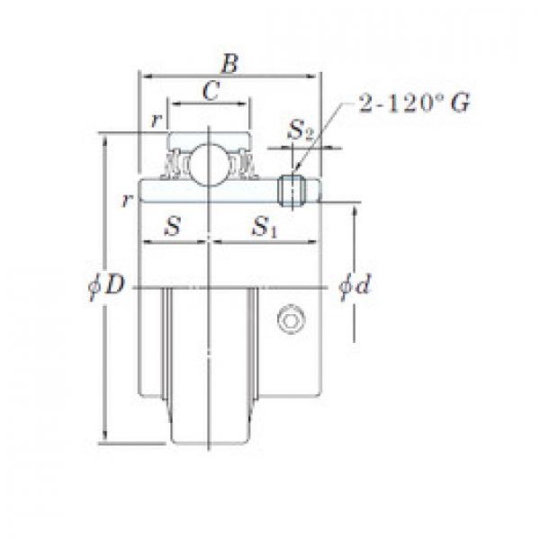 Bearing Original Brand RB202-10  KOYO    #5 image