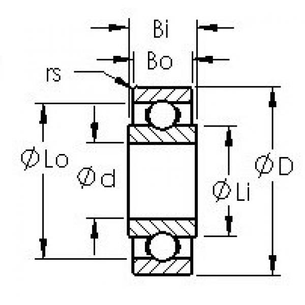 Bearing Original Brand RW2  AST    #5 image