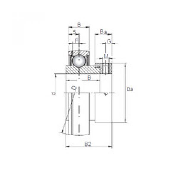 Bearing Original Brand SA203  ISO    #5 image