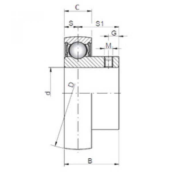 Bearing Original Brand SB201  ISO    #5 image