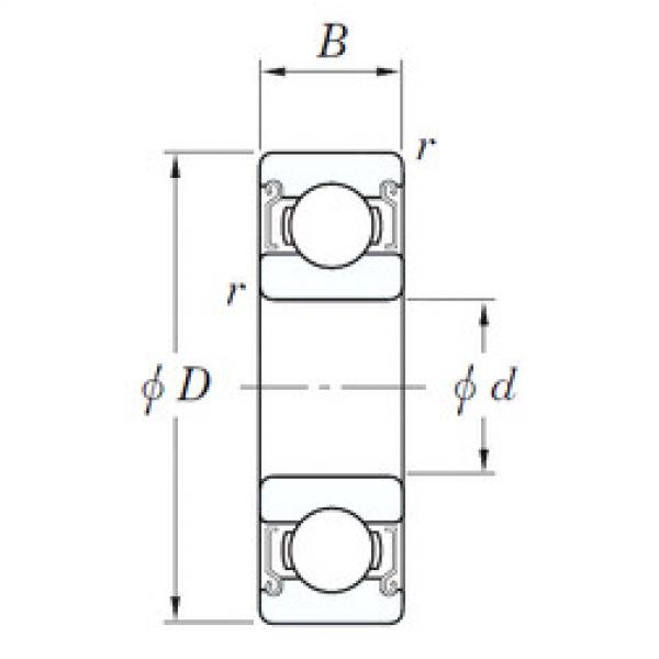 Bearing Original Brand SE  6000  ZZSTMSA7  KOYO  #5 image